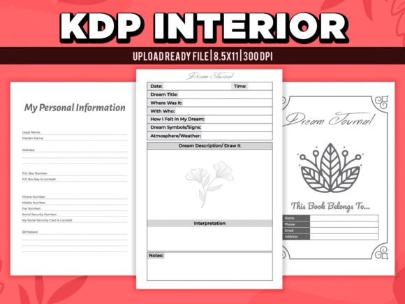 Dream Journal Log Your Dream: A Practical Tool for Self-Discovery and Emotional Clarity