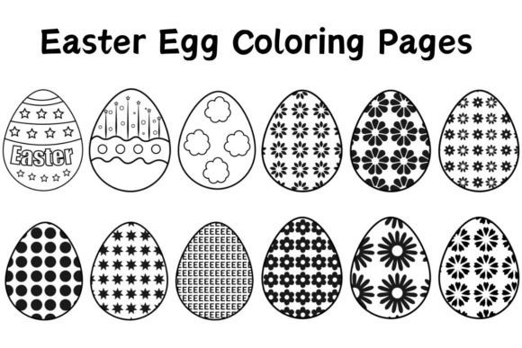 Easter Egg Coloring Pages