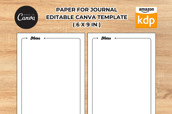 KDP Template for Journals