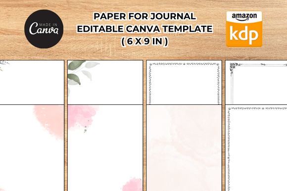 KDP Template for Journals Bundle